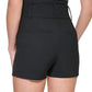 DKNY Women's Tie Waist Shorts Black Size 4