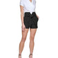 DKNY Women's Tie Waist Shorts Black Size 4
