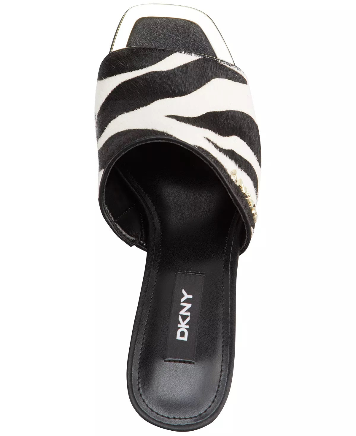 DKNY Women's Bronx Stiletto Heel Mule Sandals Black Size 9.5