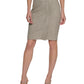 DKNY Women's Plaid Pencil Skirt Green