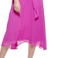 DKNY Women's Gathered Calf Midi Dress Pink Size 4