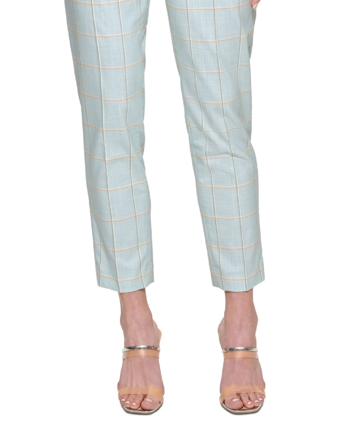 DKNY Women's Essex Ankle Pants Green Size 10