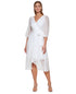 dkny-womens-clip-dot-faux-wrap-midi-dress-size-16