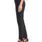 DKNY Women's Straight Leg Pants Black Size 8 Petite