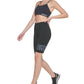 DKNY Women's High Waist Bike Shorts Black Size X-Large
