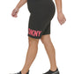 DKNY Women's Logo Biker Shorts Pink Size 2X