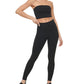 DKNY Women's Ribbed Tube Top Black Size Medium