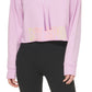 DKNY Women's Ombre Logo Funnel Neck Pullover Purple Size Medium