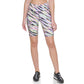 DKNY Women's Sport Printed High Waist Bike Shorts