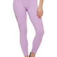DKNY Women's Seamless High Rise 7/8 Length Leggings Purple Size Small