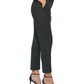 DKNY Women's High Waist Striped Pants Black Size 8Petite