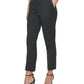 DKNY Women's High Waist Striped Pants Black Size 8Petite