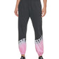 DKNY Women's Tie Dye Cotton Joggers Pink Size X-Large