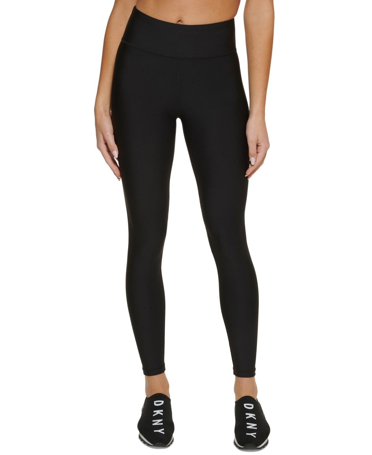 DKNY Women's Hug & Lift Sculpting 7/8 Leggings Black Size Large
