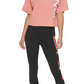 DKNY Women's Logo T-Shirt Orange Size XL