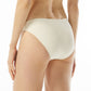 Michael Kors Women's Iconic Solids Classic Bikini Swim Bottom White Size Small