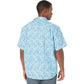 Tommy Bahama Men's Poolside Tiles Shirt Blue Size XXXL