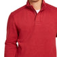 Tommy Bahama Men's Playa Pina Port Quarter Zip Sweatshirt Red Size Small