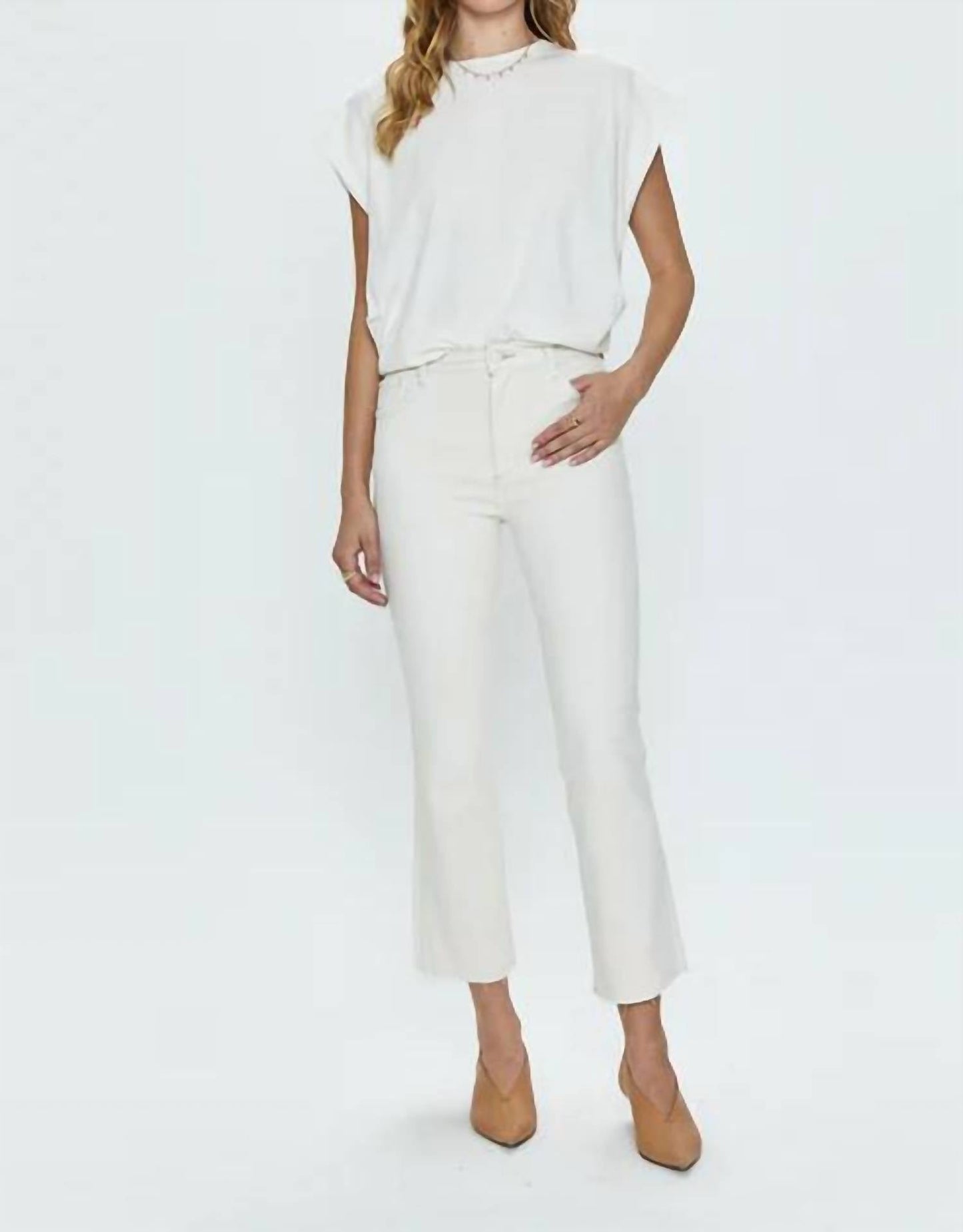 Pistola - Lennon High Rise Crop Bootcut Jeans