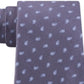 Michael Kors Men's Paisley Slim Neck Tie Gray Size Regular