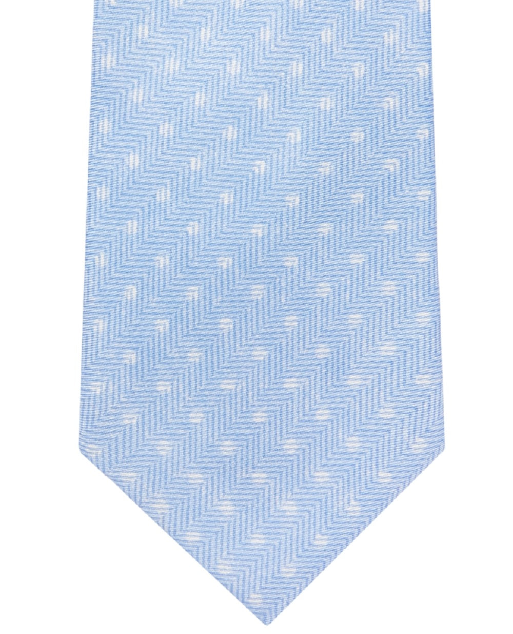 Michael Kors Men's Textured Dot Print Neck Tie Blue Size Regular