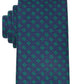 Tommy Hilfiger Men's Clean Neat Tie Green Size Regular