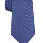 Calvin Klein Men's Micro Solid Tie Blue Size Regular