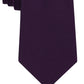 Calvin Klein Men's Spun Solid Slim Tie Purple Size Regular