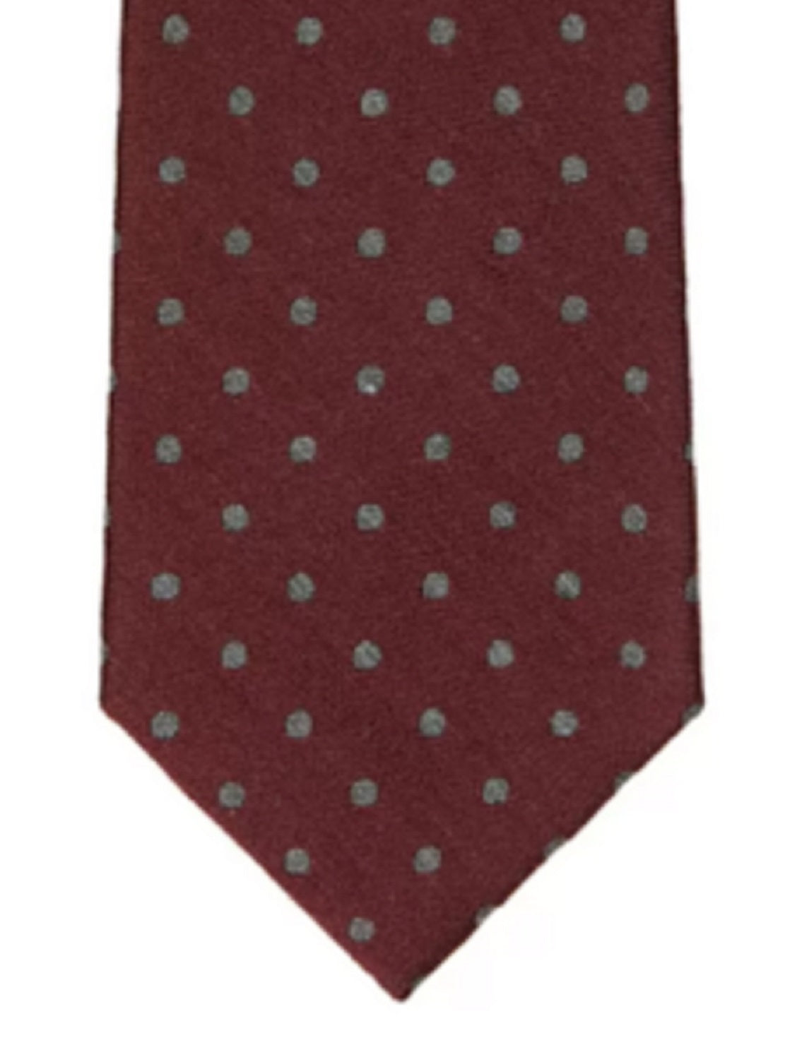 Michael Kors Men's Classic Dot Print Tie Red Size Regular