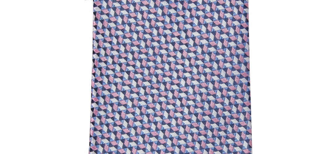 Michael Kors Men's Optical Tie Pink Size Regular