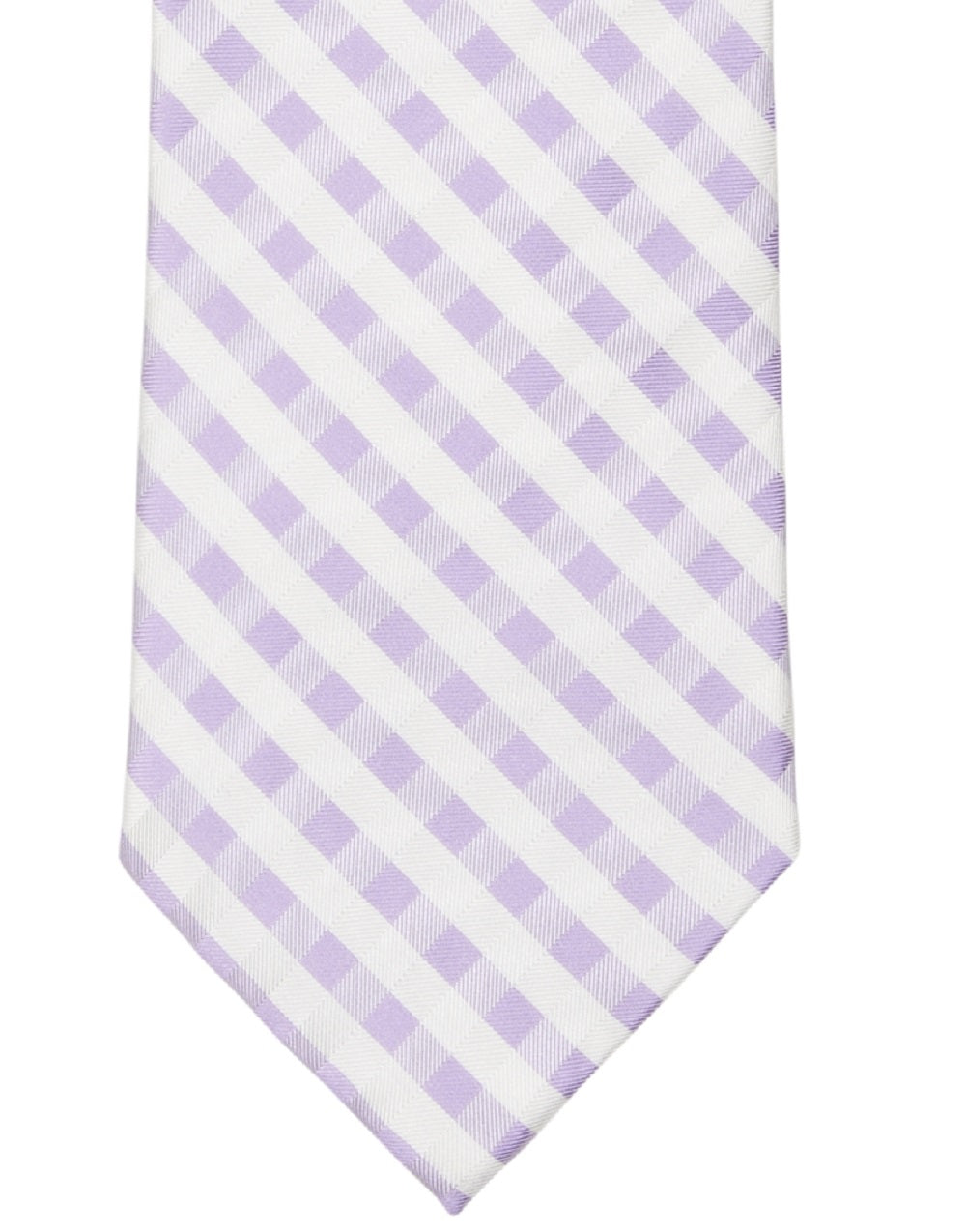 Tommy Hilfiger Men's Bardstown Gingham Tie Purple Size Regular