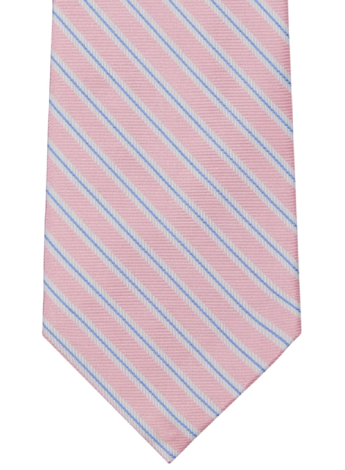 Tommy Hilfiger Men's Bristol Stripe Tie Pink Size Regular