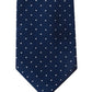 Michael Kors Men's Classic Dot Tie Blue Size Regular