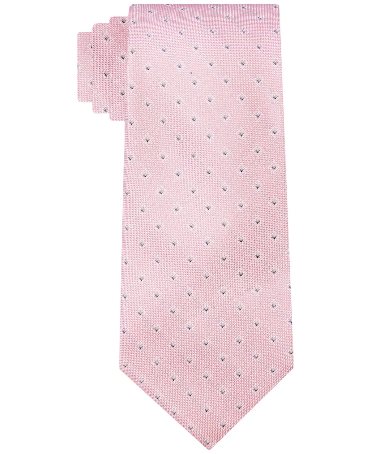Michael Kors Men's Bicolor Neat Tie Pink Size Regular