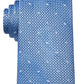 Michael Kors Men's Classic Rectangle Geo Tie Blue Size Regular