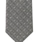 Calvin Klein Men's Slim Chambray Square Neat Tie Gray Size Regular