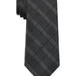 Calvin Klein Men's Line Grid Tie Gray Size Regular