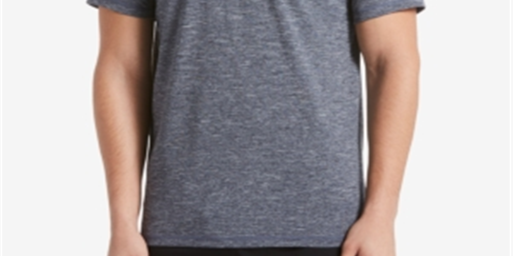 Nike Men's Hydroguard Moisture Wicking Heather Top Gray Size XXX-Large