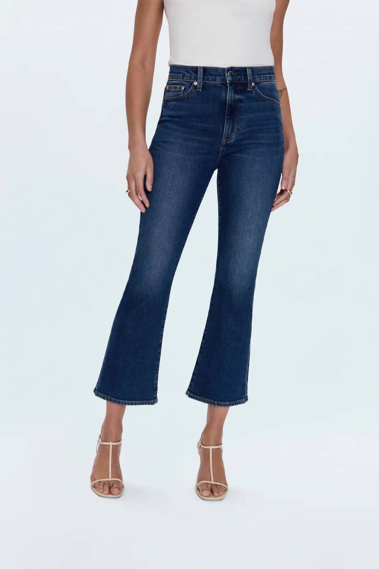 Pistola - Women's Lennon High Rise Crop Boot Jean