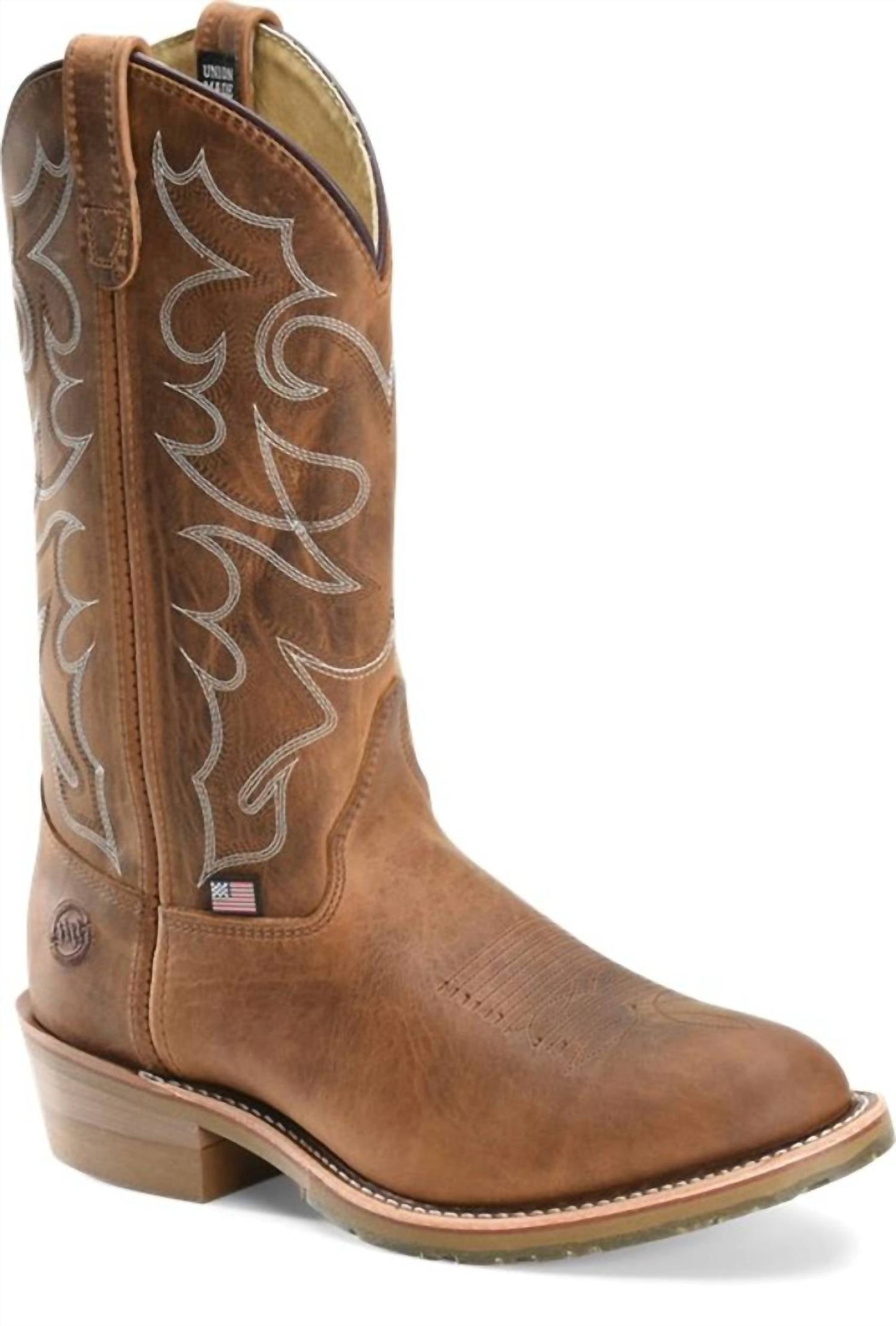 Double-H Boots - Men's Steel Toe Dylan Usa Work Western Boot