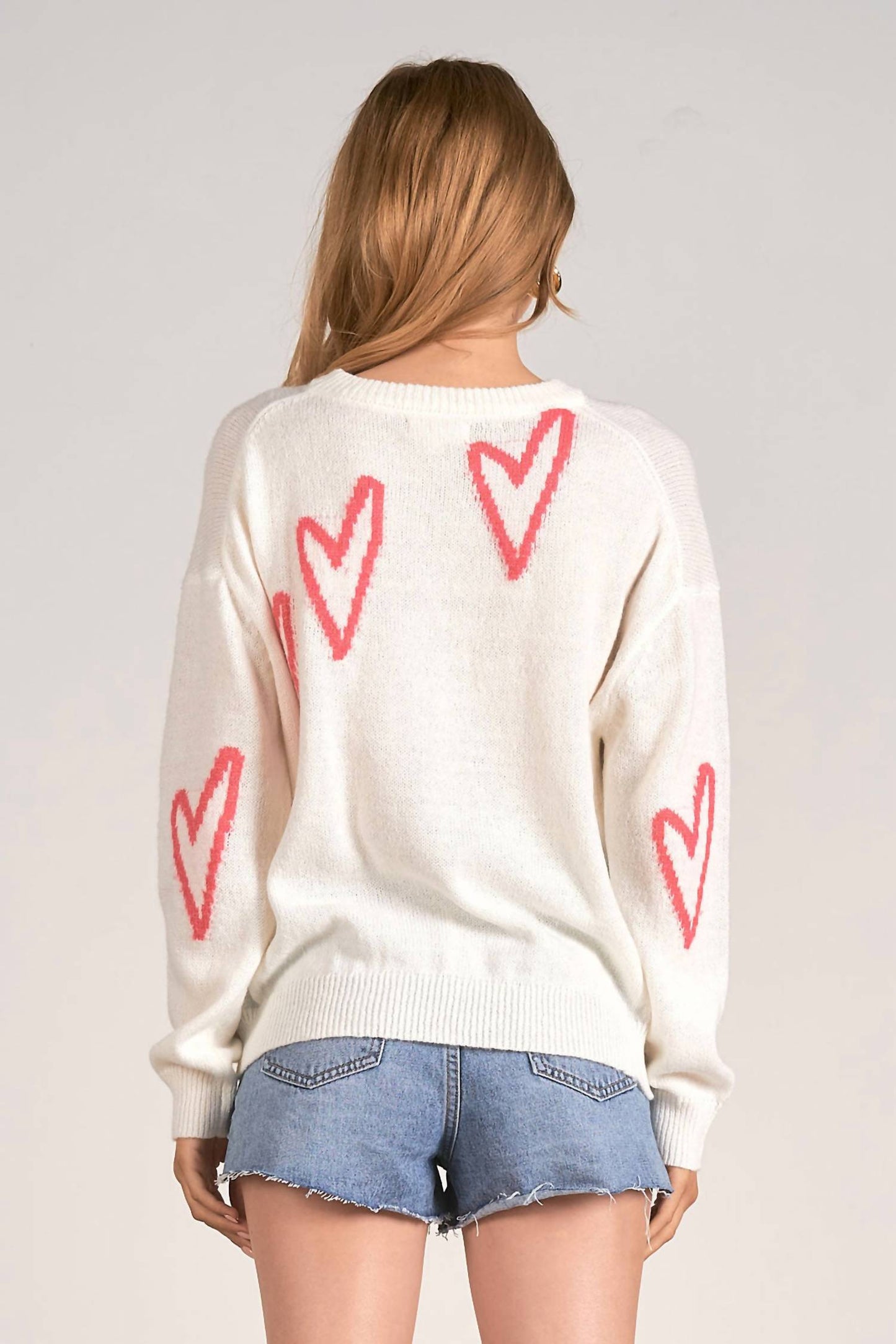 Elan - Heart Sweater