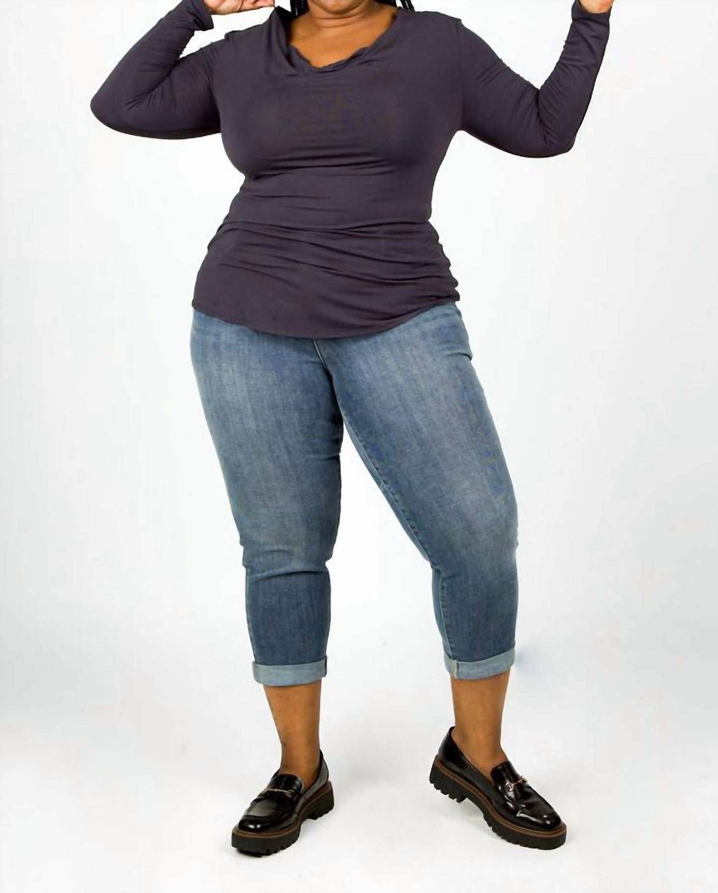 Capsule 121 - Borsen Long Sleeve Top - Plus