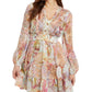 GUESS Women's Primrose Dress Yellow Size Small