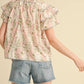Merci - Flutter Sleeve Top