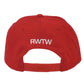 RWTW Logo Roll With The Winner Red Flat Bill Snapback Hat Cap Flag Brand Wining