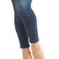 GUESS Women's Conny Button Fly Skinny Jeans Blue Size 28