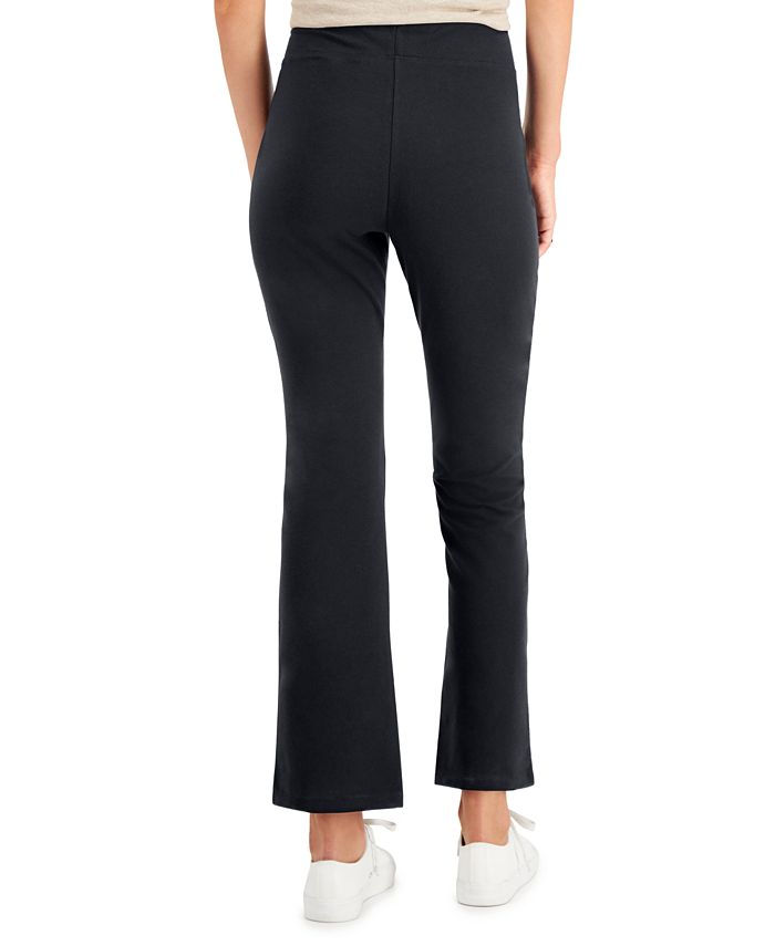 Style & Co Women's Yoga Bootcut Leggings Black Size Petite Large