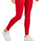 ID Ideology Women's Compression High Waist Side Pocket 7/8 Length Leggings Red Size Large