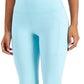 ID Ideology Women's High Waist Side Pocket 7/8 Length Leggings Blue Size X-Small