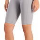 ID Ideology Women's Compression High Rise 10 Bike Shorts Gray Size XX-Large